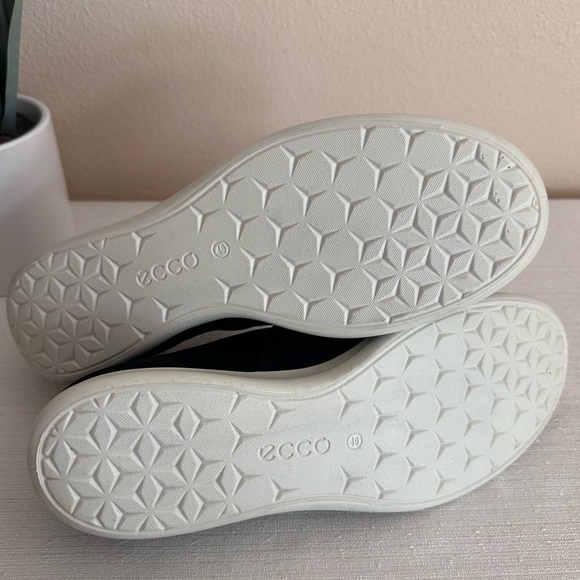 New ECCO Sense Li Black Mesh Light Slip On Casual Sneakers Women’s EU40 US9-9.5 - Picture 12 of 13